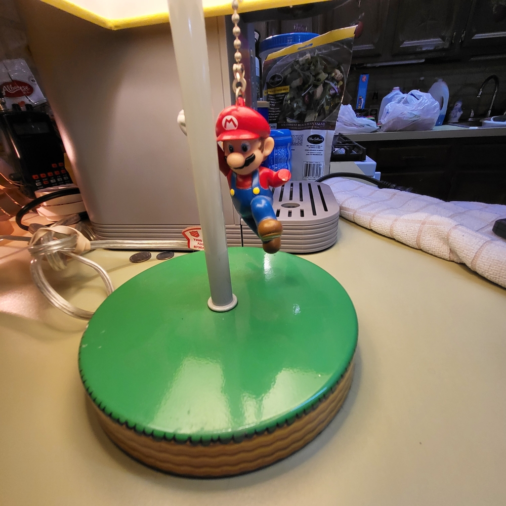 Yellow Question Block Lamp - Picture 3 of 14